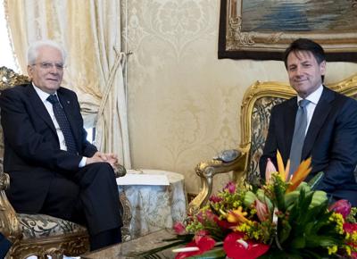MATTARELLA CONTE QUIRINALE MATTARELLA CONTE QUIRINALE