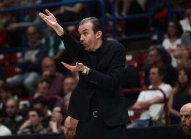 Olimpia Milano-Brescia 82-85, Pianigiani: “Primo quarto troppo soft”