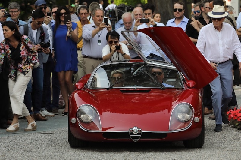 L’Alfa Romeo 33/2 Stradale è la Regina del Concorso d’Eleganza di Villa d’Este L’Alfa Romeo 33/2 Stradale è la Regina del Concorso d’Eleganza di Villa d’Este