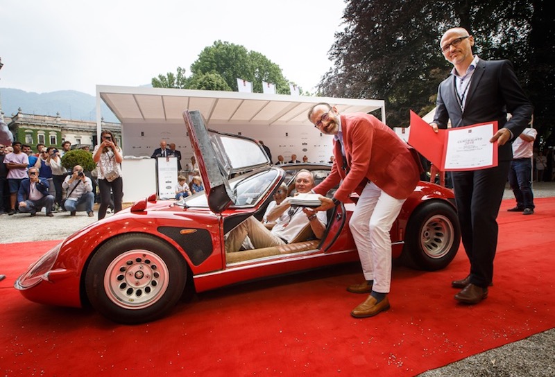 L’Alfa Romeo 33/2 Stradale è la Regina del Concorso d’Eleganza di Villa d’Este L’Alfa Romeo 33/2 Stradale è la Regina del Concorso d’Eleganza di Villa d’Este
