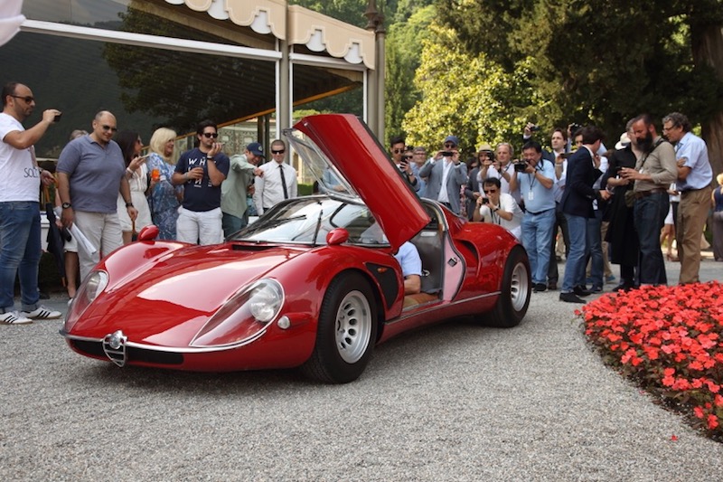 L’Alfa Romeo 33/2 Stradale è la Regina del Concorso d’Eleganza di Villa d’Este L’Alfa Romeo 33/2 Stradale è la Regina del Concorso d’Eleganza di Villa d’Este