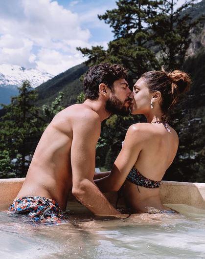 Cecilia Rodriguez e Ignazio Moser: relax e passione alle Terme di Bormio. FOTO