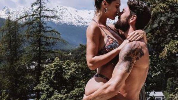 CECILIA RODRIGUEZ E IGNAZIO MOSER, PASSIONE A BORMIO. CECILIA-IGNAZIO FOTO