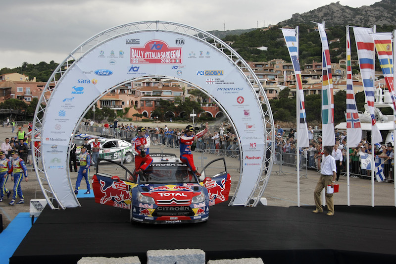 Rally Italia Sardegna 2018, il team Citroen scalda i motori
