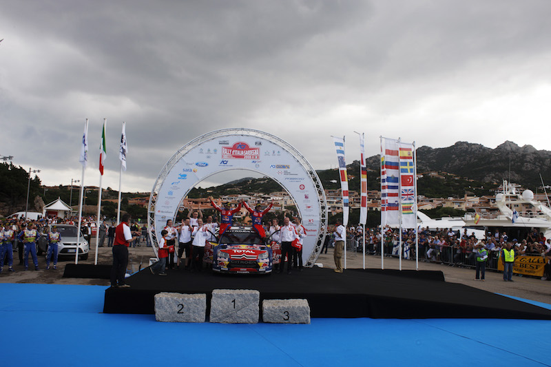 Rally Italia Sardegna 2018, il team Citroen scalda i motori