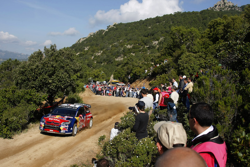 Rally Italia Sardegna 2018, il team Citroen scalda i motori