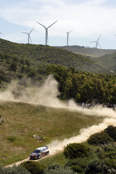 Rally Italia Sardegna 2018, il team Citroen scalda i motori