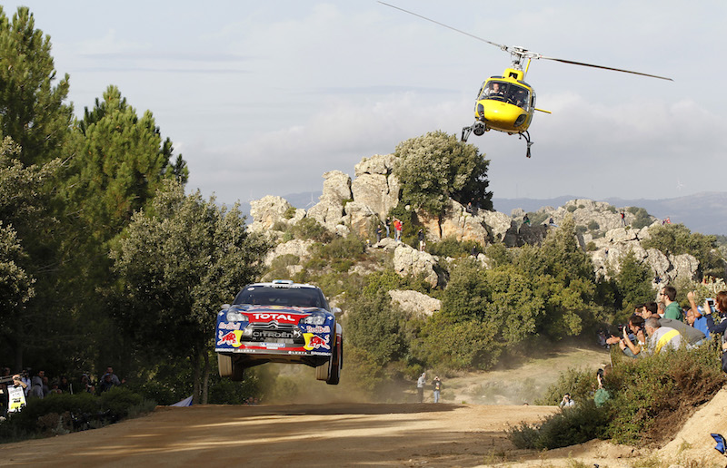 Rally Italia Sardegna 2018, il team Citroen scalda i motori