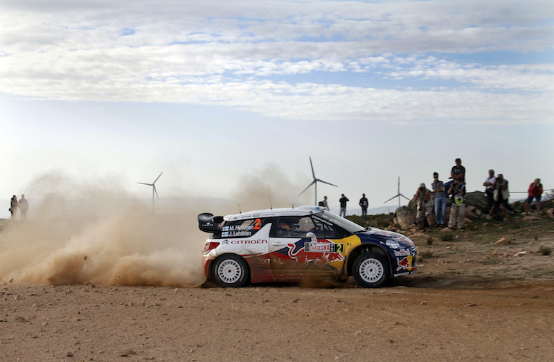 Rally Italia Sardegna 2018, il team Citroen scalda i motori