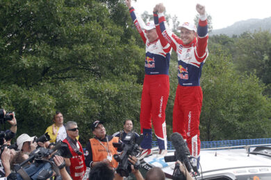 Rally Italia Sardegna 2018, il team Citroen scalda i motori