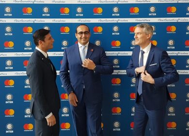 Mastercard e FC Internazionale Milano: partnership biennale al calcio d’inizio