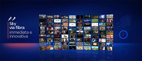Sky sul digitale terrestre, su fibra e… SKY VA OLTRE OGNI PIATTAFORMA Sky sul digitale terrestre, su fibra e… SKY VA OLTRE OGNI PIATTAFORMA