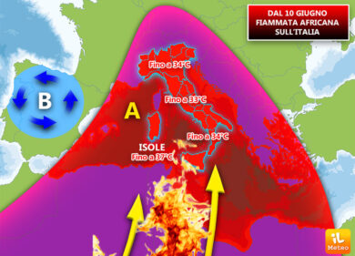 Meteo da domenica 10 giugno tre giorni di caldo africano