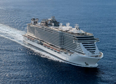 Consegnata alla società armatoriale la Msc Seaview, sabato il varo a Genova.