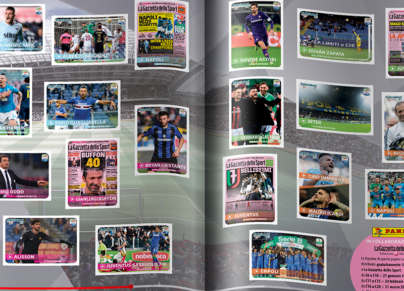 Panini, figurine extra per Juventus campione d’Italia Panini, figurine extra per Juventus campione d’Italia