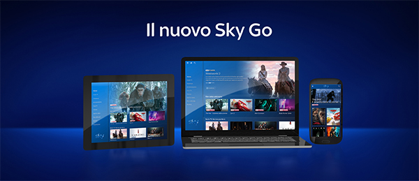 Sky sul digitale terrestre, su fibra e… SKY VA OLTRE OGNI PIATTAFORMA Sky sul digitale terrestre, su fibra e… SKY VA OLTRE OGNI PIATTAFORMA
