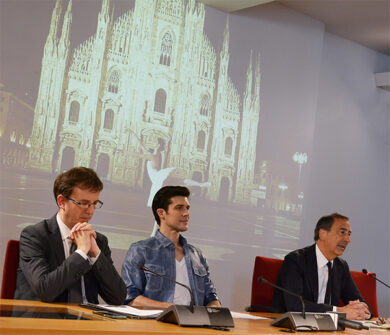 Roberto Bolle, photocall di OnDance-Accendiamo la danza