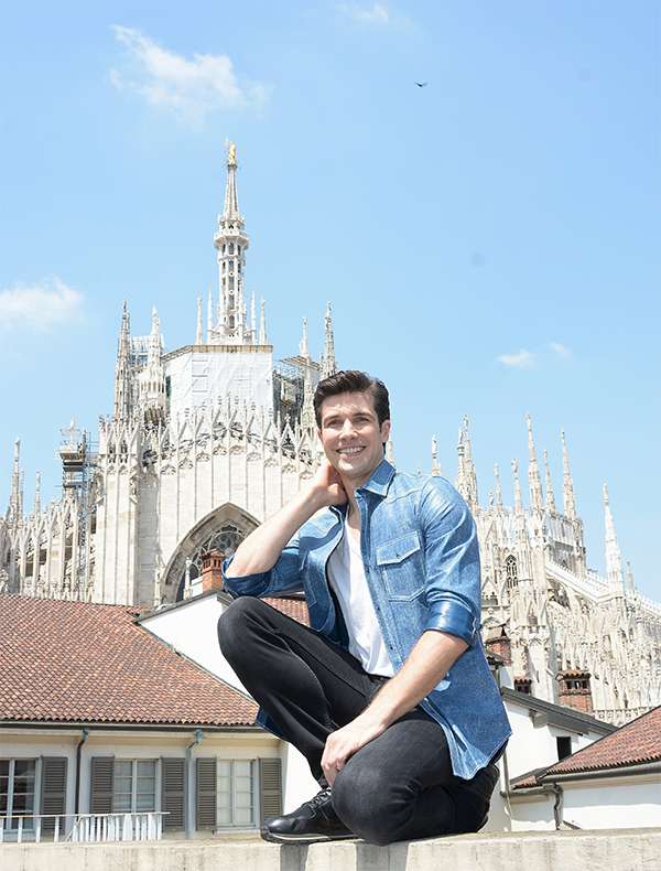 Roberto Bolle, photocall di OnDance-Accendiamo la danza