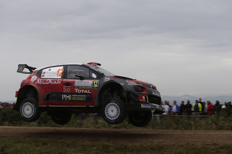 Rally Italia Sardegna, Citroen riparte da Ostberg Rally Italia Sardegna, Citroen riparte da Ostberg