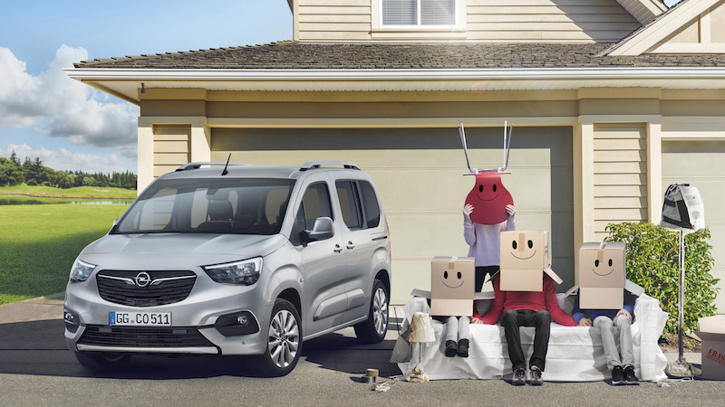 Nuovo Opel Combo Life i prezzi partono  da €21.400