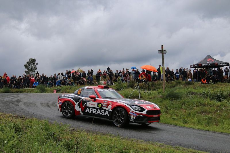 Abarth 124 vince nei campionati Rally di Spagna e Francia