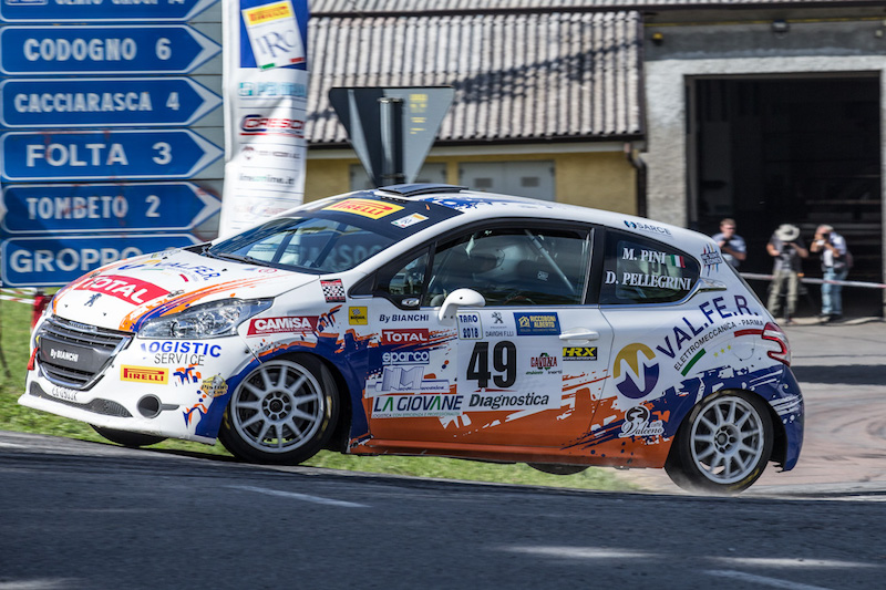 Peugeot Competition RALLY 208 fa tappa in Emilia