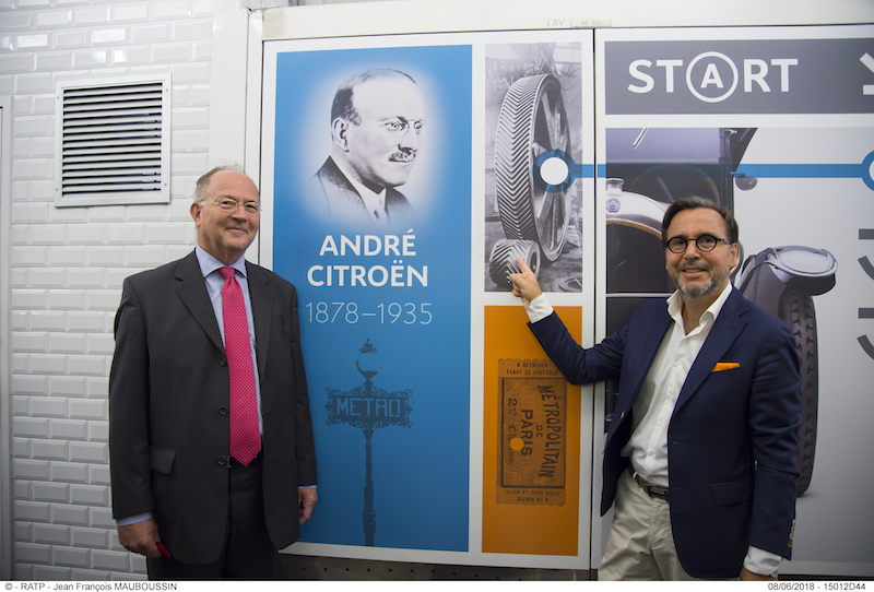 Inaugurata a Parigi la stazione della metropolitana Javel-André Citroën Inaugurata a Parigi la stazione della metropolitana Javel-André Citroën