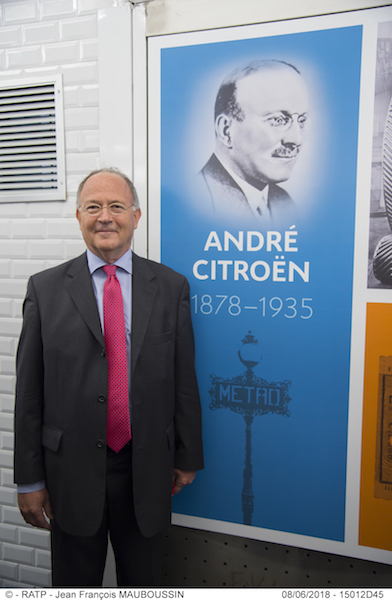 Inaugurata a Parigi la stazione della metropolitana Javel-André Citroën Inaugurata a Parigi la stazione della metropolitana Javel-André Citroën
