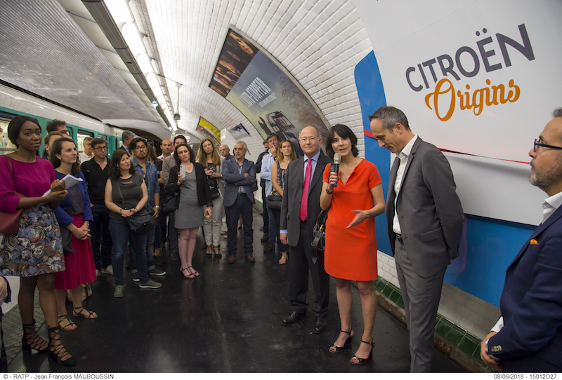Inaugurata a Parigi la stazione della metropolitana Javel-André Citroën Inaugurata a Parigi la stazione della metropolitana Javel-André Citroën