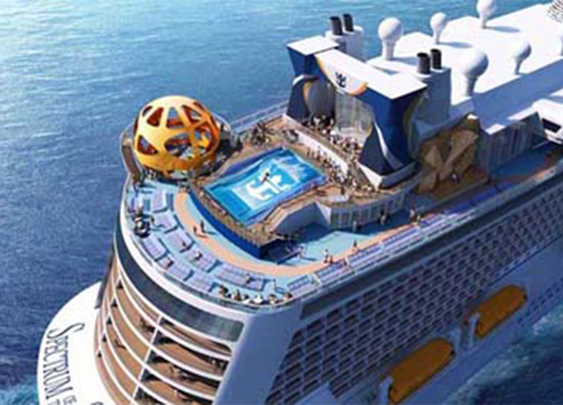 Royal Caribbean svela le meraviglie della nuova Spectrum of the seas Royal Caribbean svela le meraviglie della nuova Spectrum of the seas