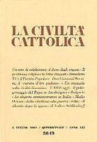La Civilità Cattolica parla del governo