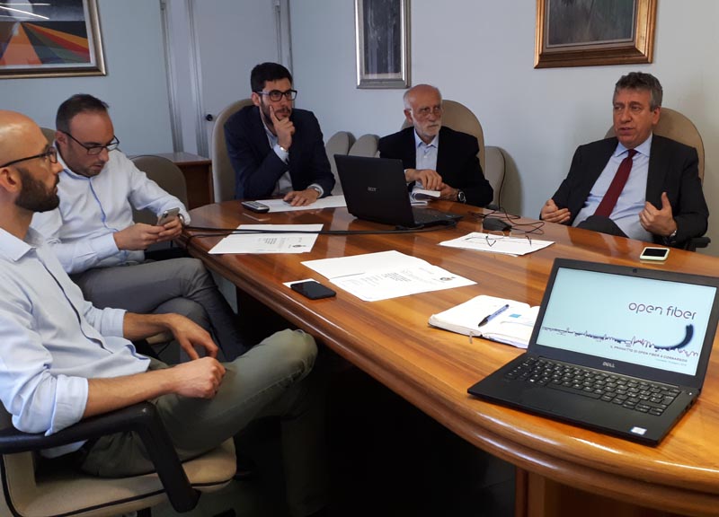 Cornaredo va veloce con la fibra ottica FTTH di Open Fiber Cornaredo va veloce con la fibra ottica FTTH di Open Fiber