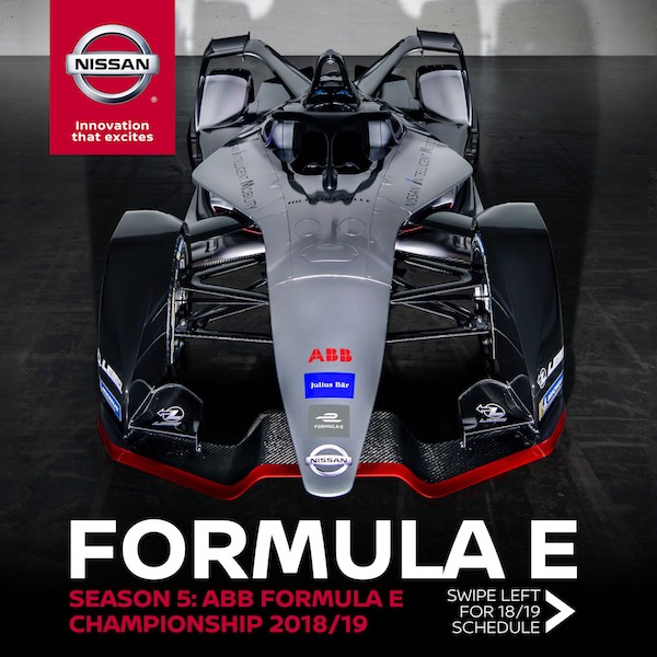 Formula E, anche Nissan scende in pista Formula E, anche Nissan scende in pista