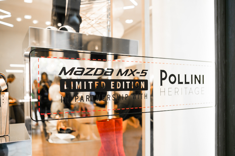 Nasce dalla partnership with Pollini Heritage la nuova mazda MX-5 Nasce dalla partnership with Pollini Heritage la nuova mazda MX-5