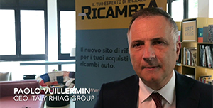 Ricambia.com, intervista a Paolo Vuillermin, Ceo Rhiag Group Italy