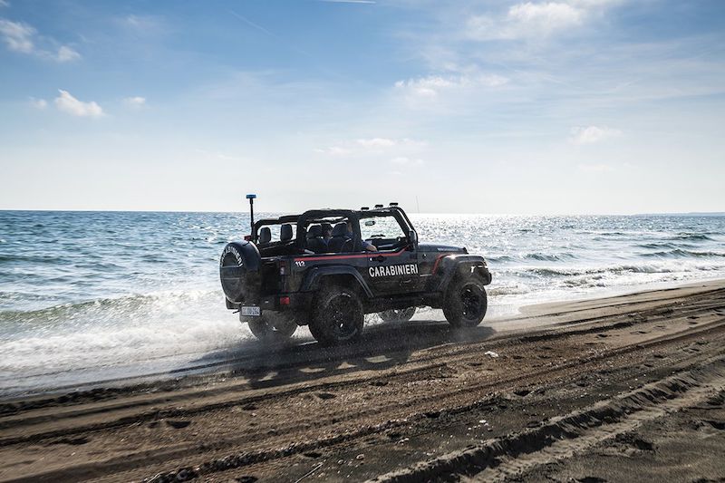 Jeep Wrangler, arruolata dall’arma dei Carabinieri Jeep Wrangler, arruolata dall’arma dei Carabinieri