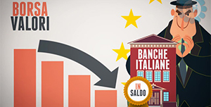 Borsa e spread, torna il problema banche in Italia