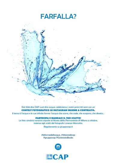 Le Forme dell’Acqua, il contest fotografico di Gruppo CAP su Instagram