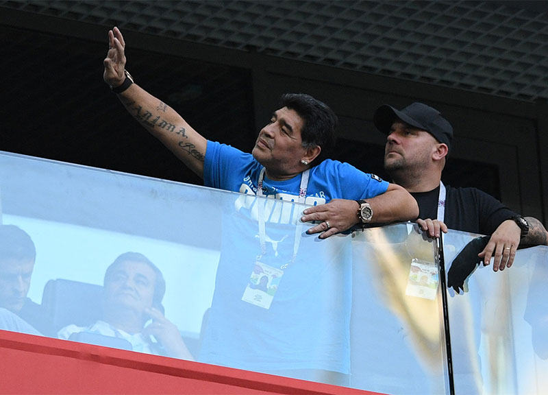 Mondiali 2018, Argentina ottavi (col brivido) vs Francia. Maradona show