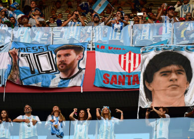 Mondiali 2018, Argentina ottavi (col brivido) vs Francia. Maradona show