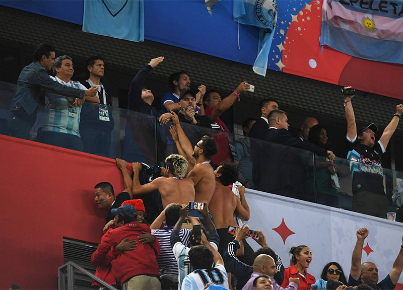 Mondiali 2018, Argentina ottavi (col brivido) vs Francia. Maradona show
