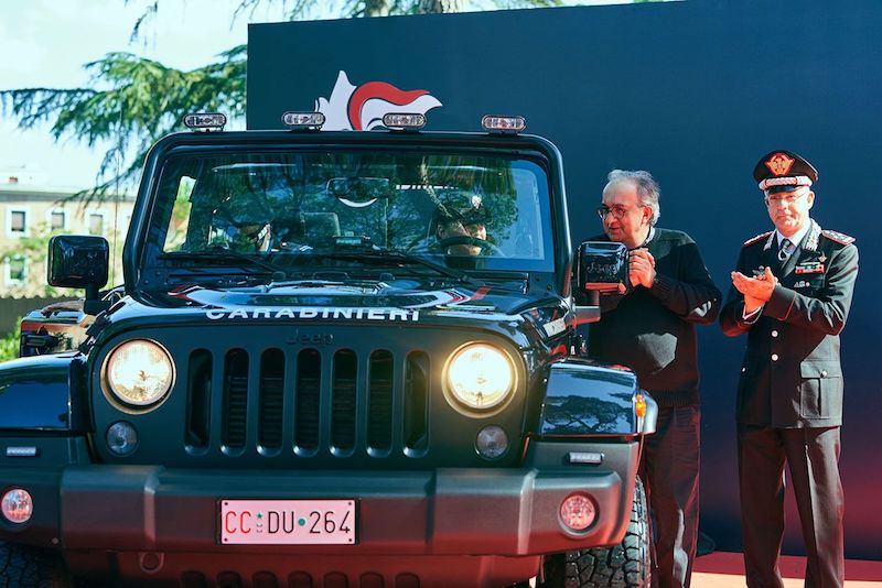 Jeep Wrangler, arruolata dall’arma dei Carabinieri Jeep Wrangler, arruolata dall’arma dei Carabinieri