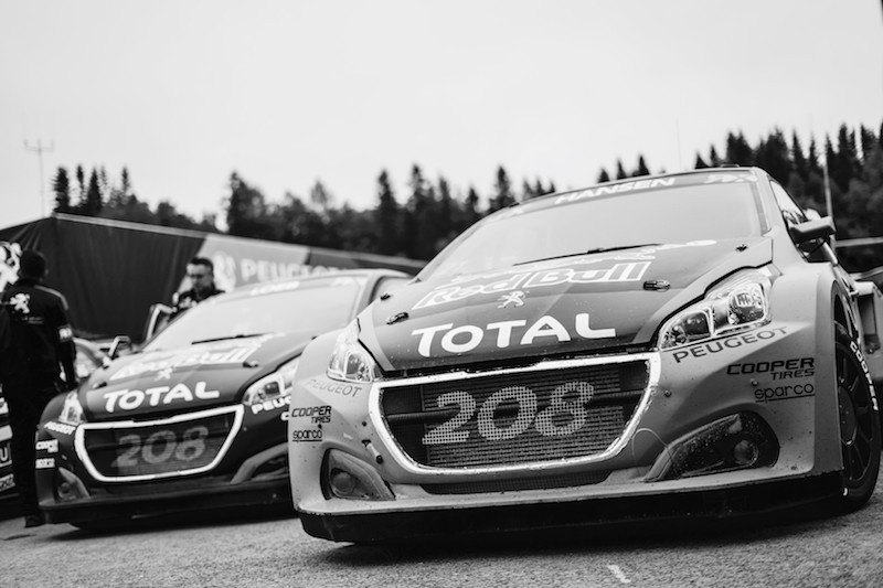 Le Peugeot 208 WRX si preparano al week end svedese Le Peugeot 208 WRX si preparano al week end svedese