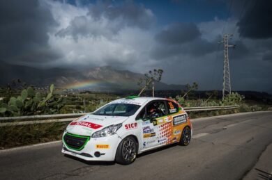 I piloti del peugeot Competition si sfidano sulle terra del San marimo