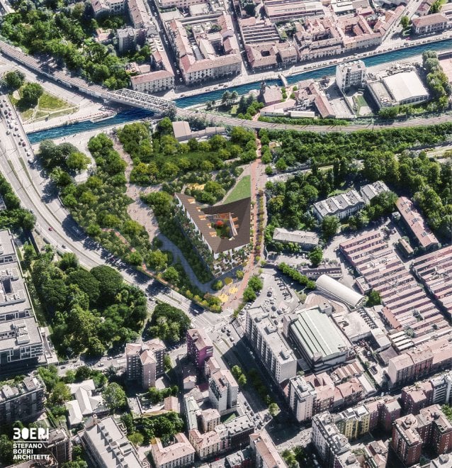 Naviglio Grande: la “foresta urbana” dell’archistar Boeri. FOTO