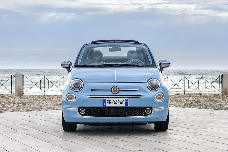 Fiat & Lapo Elkann (Garage Italia) festeggiano la 500 Spiaggina