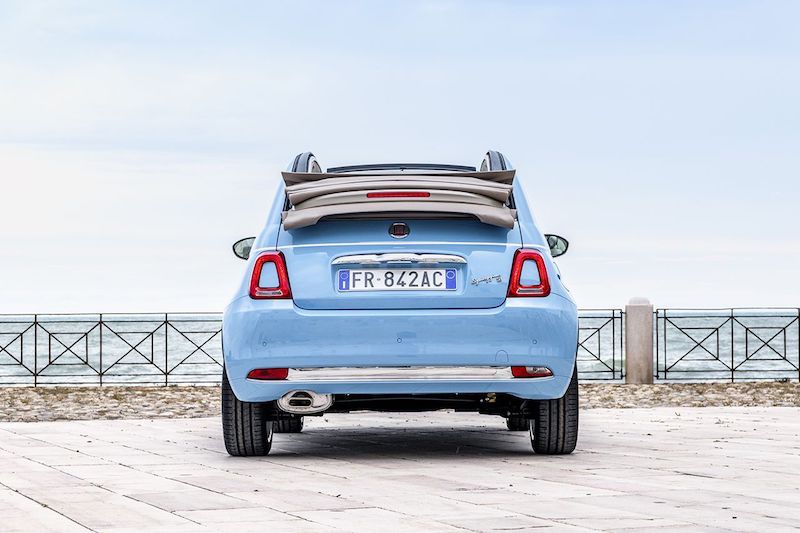 Fiat & Lapo Elkann (Garage Italia) festeggiano la 500 Spiaggina