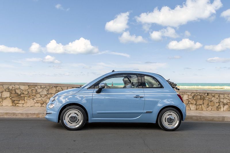 Fiat & Lapo Elkann (Garage Italia) festeggiano la 500 Spiaggina