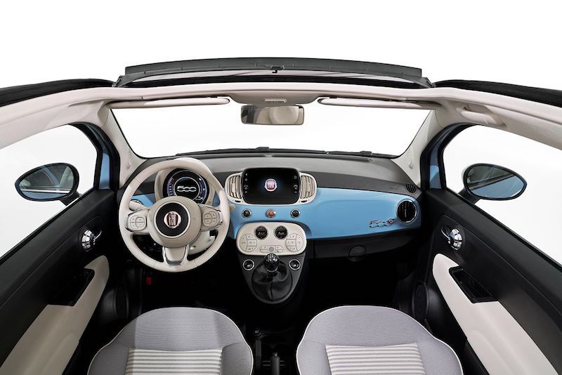 Fiat & Lapo Elkann (Garage Italia) festeggiano la 500 Spiaggina