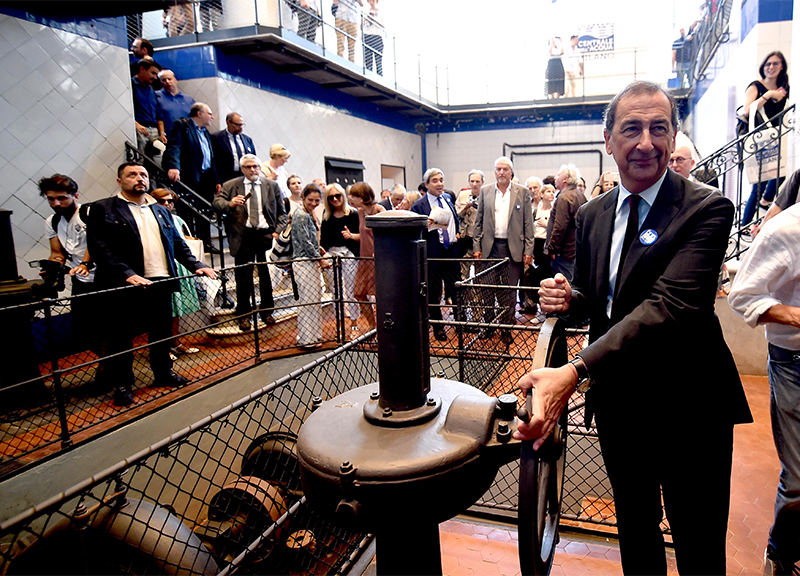 MM, inaugurata la Centrale dell’Acqua di via Cenisio. FOTO MM, inaugurata la Centrale dell’Acqua di via Cenisio. FOTO